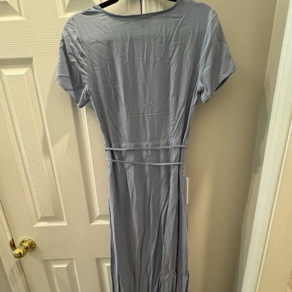 Pink Lilly Blue Dress Women Small - Picture 3 of 5